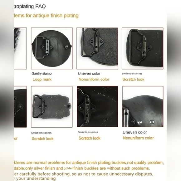 Fashionable and Durable Western Style Horse Head Indian Belt Buckle, T3MISB2D - Picture 5 of 5